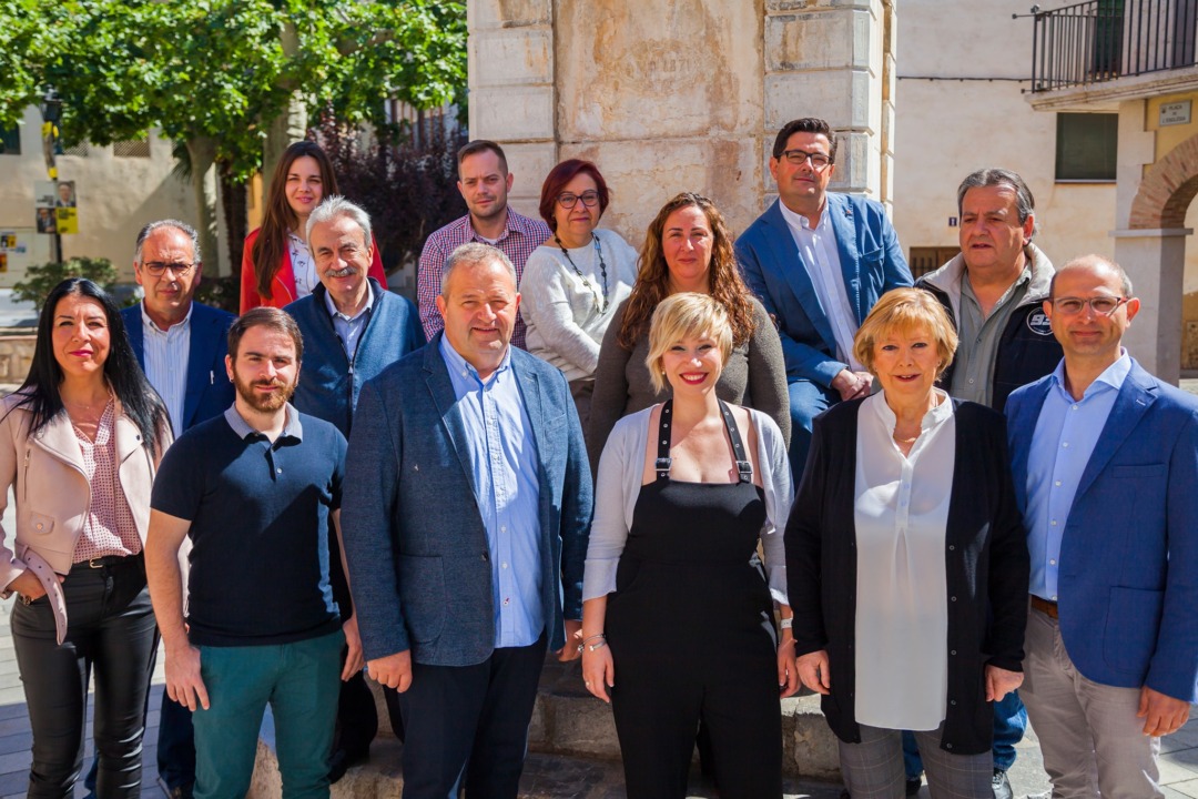 La candidatura de Junts per Vilallonga. Foto: Cedida