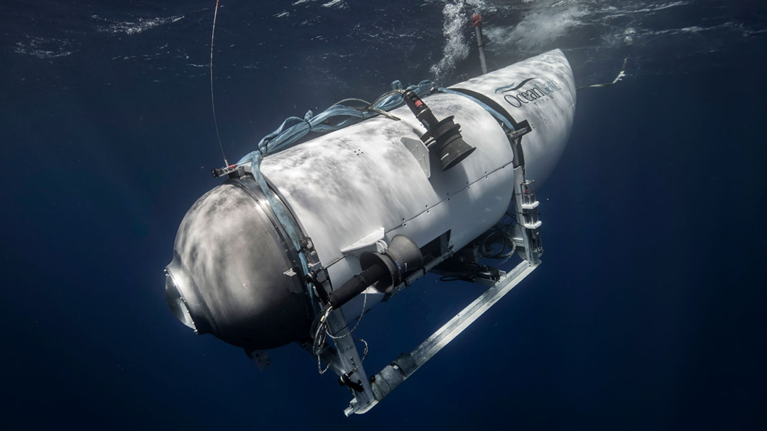 El submarí Titan. Foto: OceanGate Expeditions