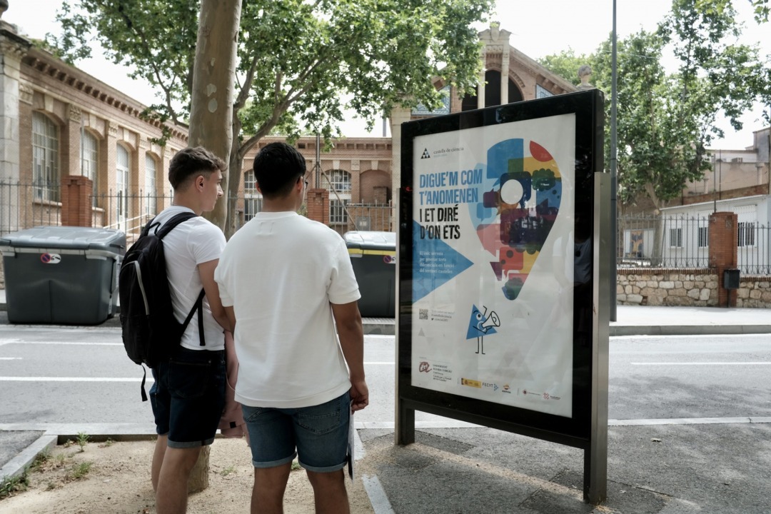 La campanya es pot veure per diversos indrets de Tarragona i Reus. Foto: URV