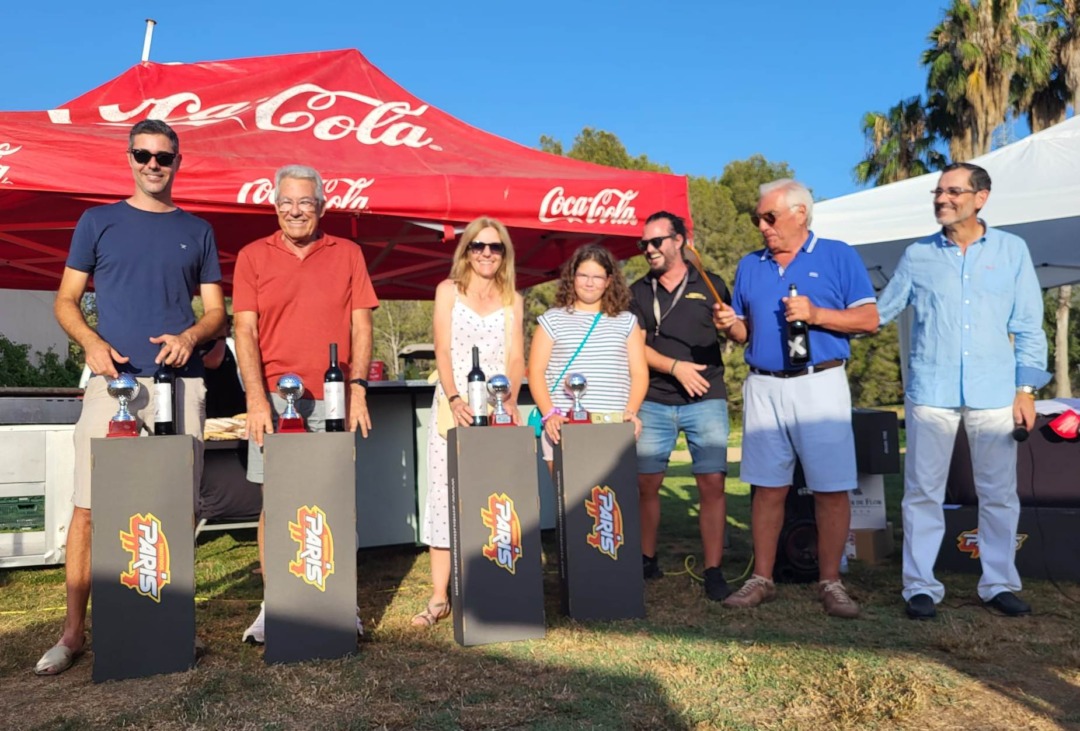 L'entrega de premis del torneig. Foto: Golf Costa Daurada