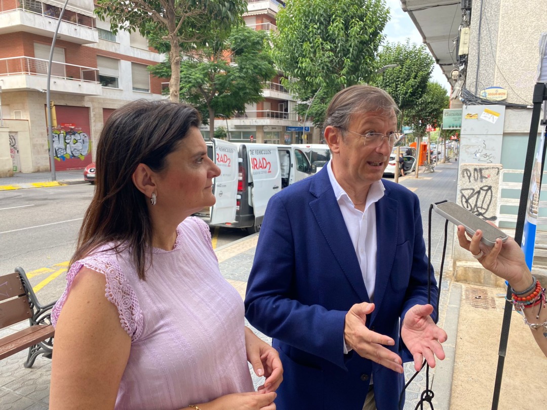 Pere Lluís Huguet i Elisa Vedrina. Foto: Cedida