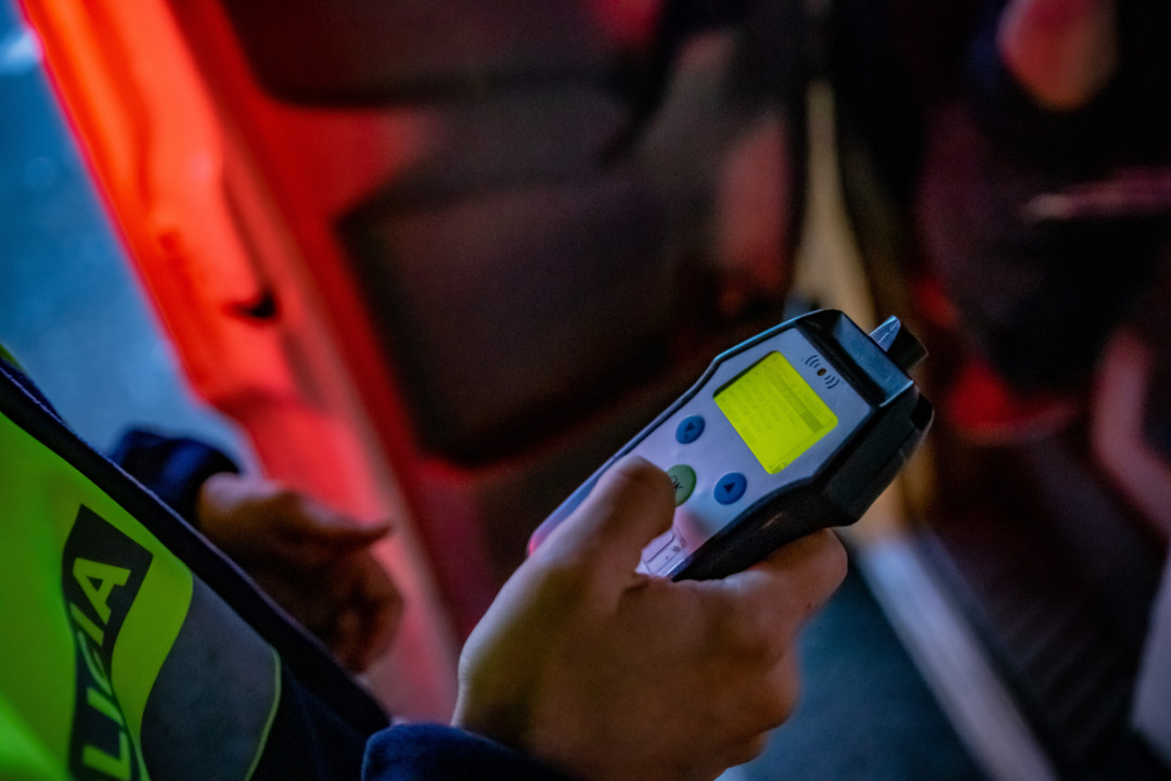 Un alcoholímetre dels Mossos. Foto: Cedida