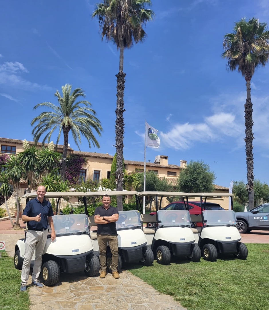 Els nous buggies. Foto: Golf Costa Daurada