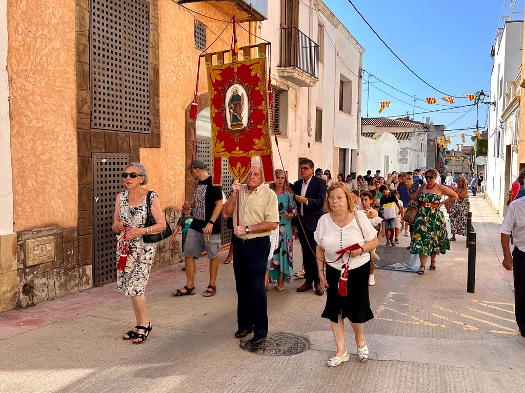 La processó del Pa Beneït és un dels actes més tradicionals de la Festa Major. Foto: Cedida