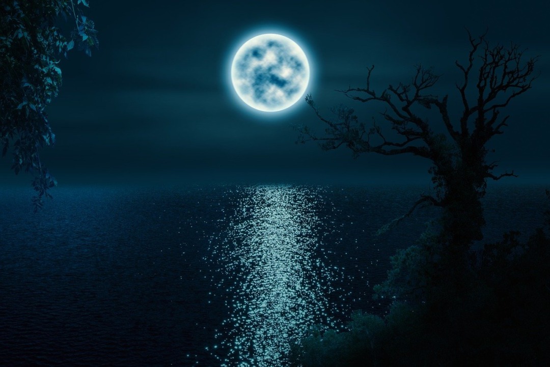 Agosto abrió y cierra con luna llena. Foto: Pixabay