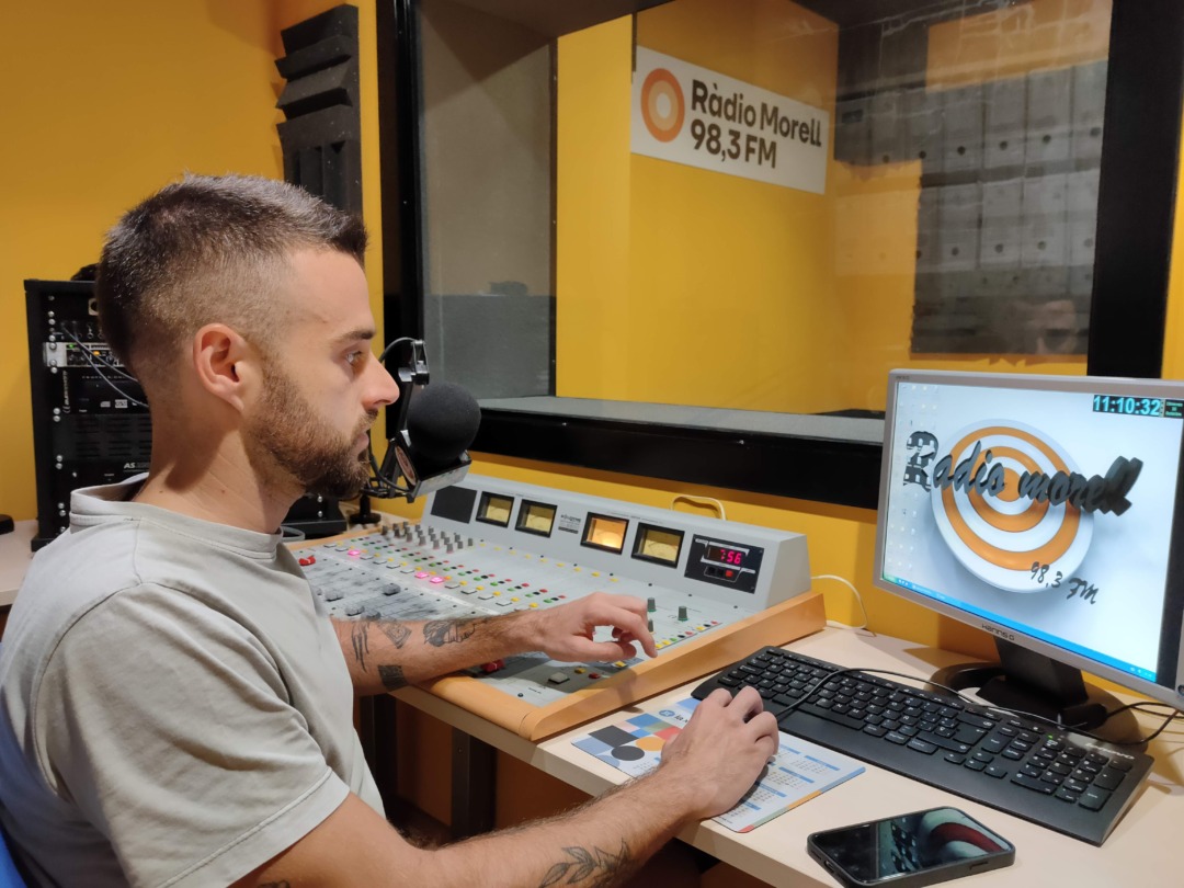 Ràdio El Morell ha ampliat la programació. Foto: Cedida