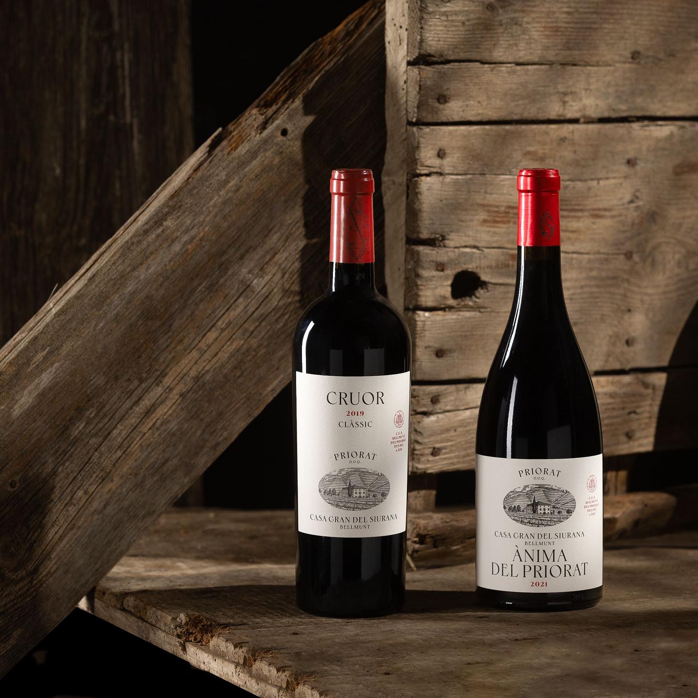 Cruor 2019 i Ànima del Priorat 2021 són dos grans vins del celler Casa Gran del Siurana.