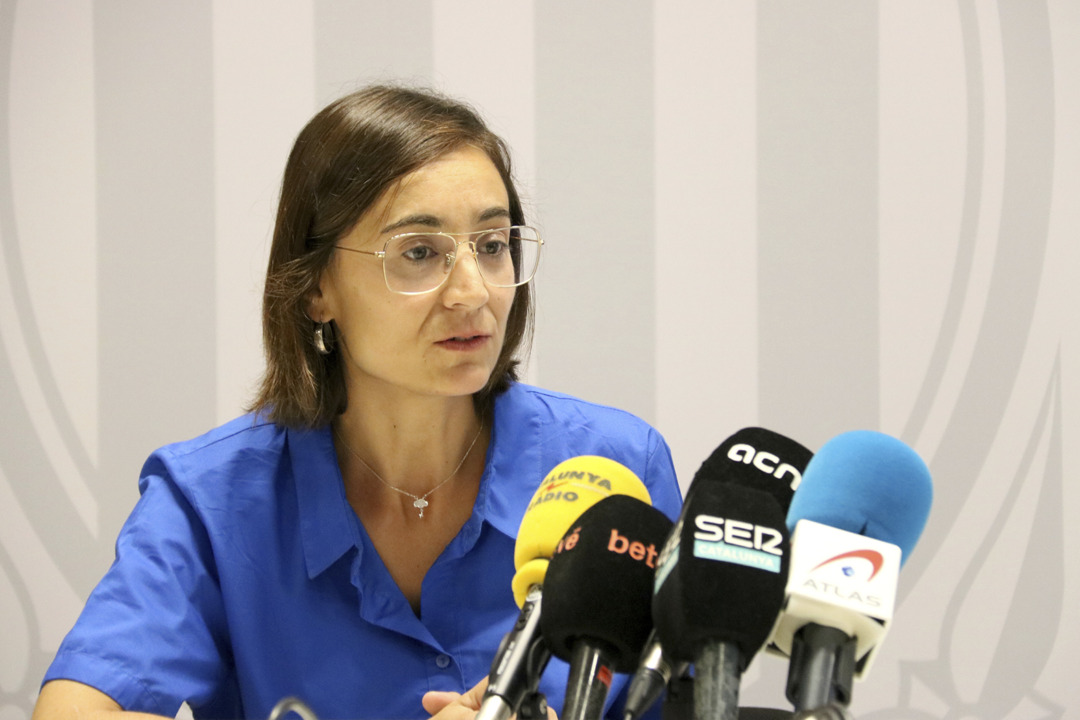 La directora del Servei Metereològic de Catalunya, Sarai Sarroca. Foto: Guifré Jordan
