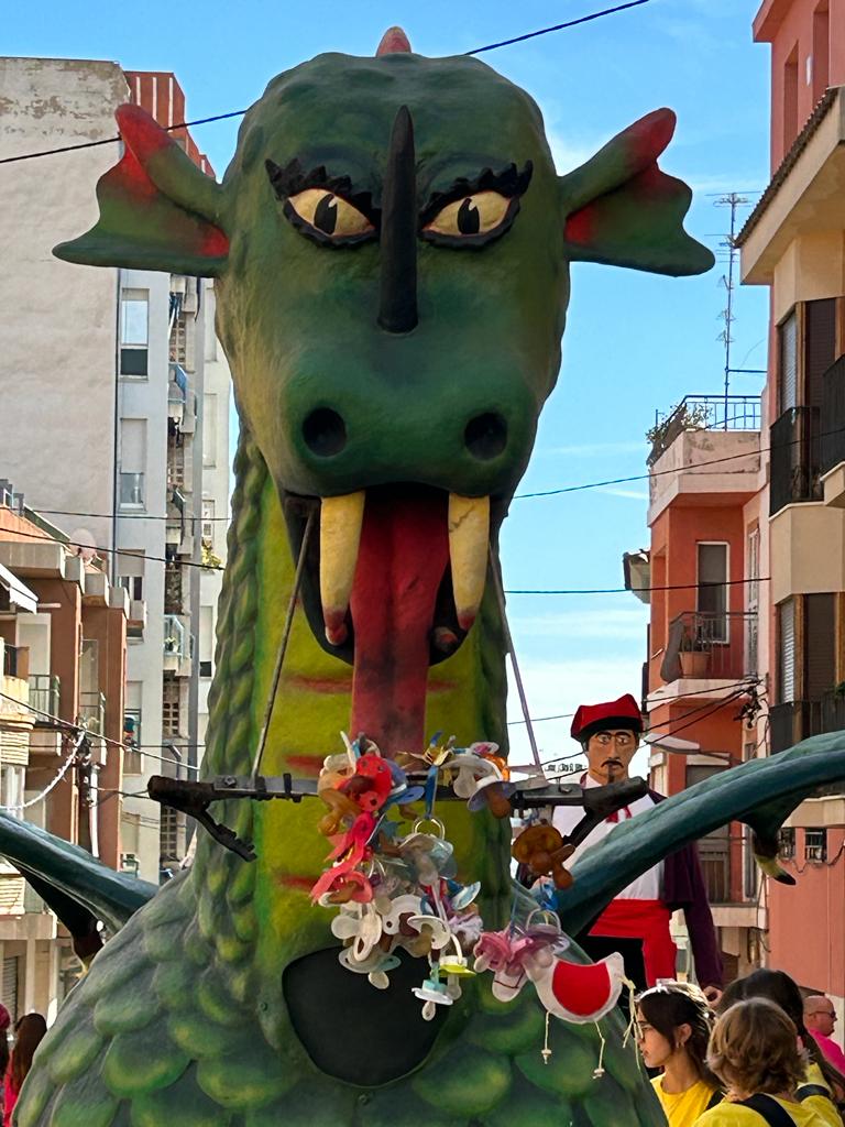 Primera pla de la Dragonina. Foto: Tots21