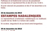 Concurs de pessebres, estampes nadalenques i ‘caga tió’, els actes de Nadal del Catllar