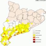 El Tarragonès, entre les 11 comarques amb alt risc d'incendi