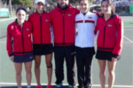 L’equip júnior femení del CT Tarragona, sotscampió de Catalunya en argent Tarragona