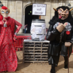 Una Bóta reivindicativa i un Ninot i Ninota ‘imputats’, la sàtira del Carnaval 2014