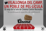 La Sala de Cinema del Centre Recreatiu de Vilallonga celebra 50 anys