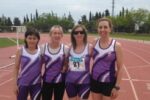 Les veteranes del Club d’Atletisme Tarragona baten de nou el Rècord de Catalunya en la prova 4x100