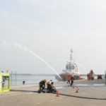 Simulacre d’incendi amb sabotatge al Port de Tarragona
