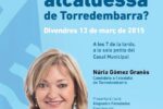 Núria Gómez presenta les seves credencials com a alcaldable del PP a Torredembarra