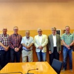 Visita d’un grup d’alemanys de Reken a l’Ajuntament de Torredembarra