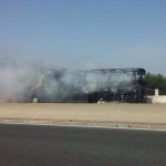 S’incendia un autobús a la C-14 entre Reus i Salou