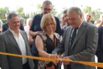 L’alcalde Jordi Llopart inaugura el nou mercat de Creixell