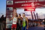 Tamára Gómez i Nan Oliveras campions al triatló d’Altafulla