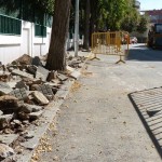 Salou engega les obres de millora del carrer Ebre