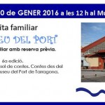 El Port de Tarragona organitza ‘El cicle bressol de contes’