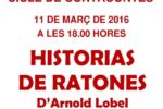 ‘Historias de ratones’, en el cicle del contacontes