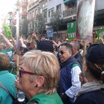 La PAH Tarragona reivindica el dret a l’habitatge davant la seu del PP