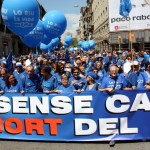 La manifestació en defensa de l’Ebre reuneix 15.000 persones a Barcelona
