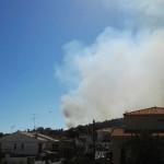 Extingit l’incendi forestal de Calafell