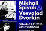 Creixell Clàssic ofereix dissabte un concert a piano i violí de Dvorkin i Spivak