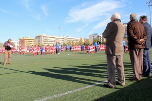 Imatge de la presentació dels equips de l'UD Salou. Foto: Cedida