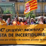 Els treballadors de BIC es mobilitzen contra el tancament de la planta de Tarragona