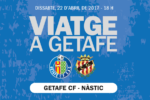 El Nàstic organitza el desplaçament a Getafe