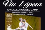 Vilallonga projectarà la dansa de la Royal Opera House en directe des del centre recreatiu