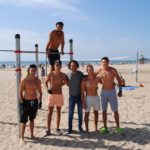 Nova instal·lació esportiva a la platja de la Pineda