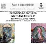 Del 20 de setembre al 14 d’octubre, Myriam Arnold exposa a la Sala Lluís d’Icart