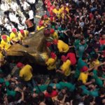 L’Àliga de Tarragona reivindica “la democràcia” durant la Baixada de Santa Tecla