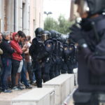 La Policia Nacional irromp al col·legi ubicat al Departament d’Urbanisme de Tarragona