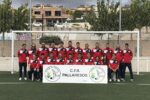 Presentació de totes les categories del Club de Futbol Base dels Pallaresos al Camp Municipal de Futbol