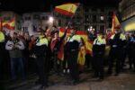 Enfrontament entre constitucionalistes i independentistes en una concentració per la unitat d’Espanya a Reus