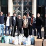 El Nàstic i la Federació de Penyes entreguen els aliments recaptats el diumenge