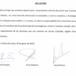 ERC de la Selva del Camp denuncia davant Antifrau una “possible desviació” d’una subvenció de CiU cap a una associació
