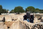 Comencen les obres de restauració dels banys de la vil·la romana dels Munts