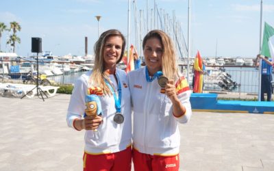 Pluja de medalles de la delegació espanyola a vela i windsurf