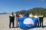 La Bandera Blava oneja ja a tres platges de l’Hospitalet