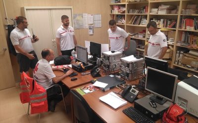 La Creu Roja posa en marxa el Centre de Coordinació dels Jocs Mediterranis