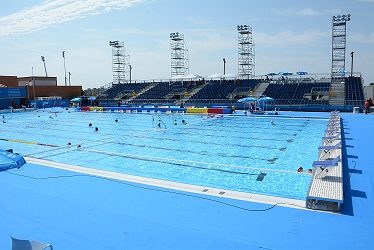 La piscina de 50 metres de l’Anella Mediterranea s’obrirà al públic dilluns