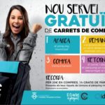 Nou servei gratuït de carrets de compra, per als usuaris del pàrquing municipal de l’Hospitalet de l’Infant